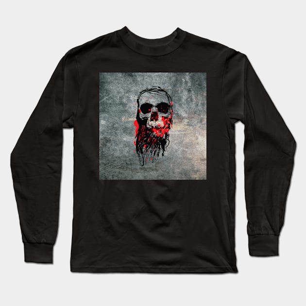 Deadhead Long Sleeve T-Shirt by Bethany-Bailey